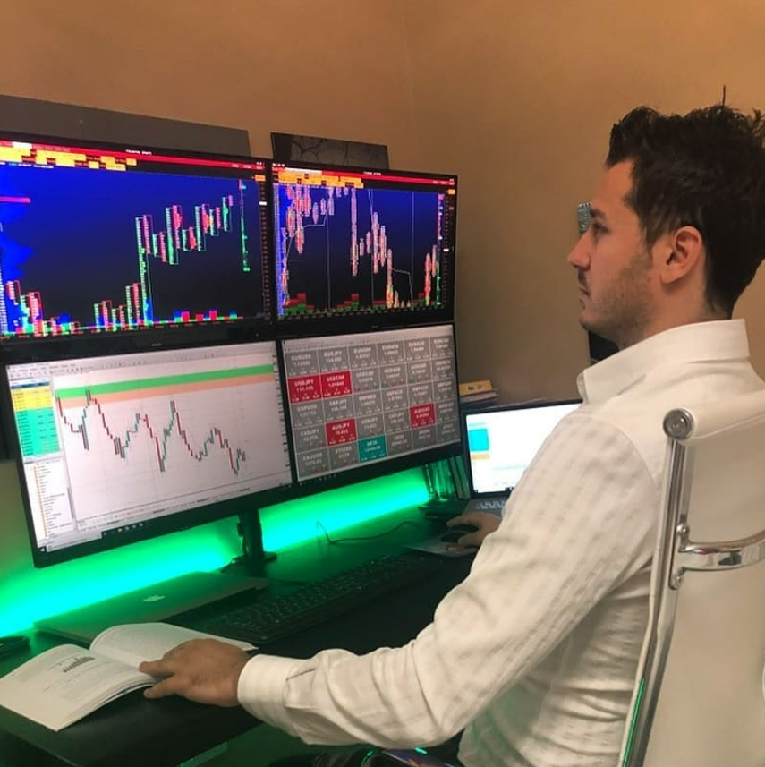 Alexander Mason Alden - Multi-Monitor Trading Desk